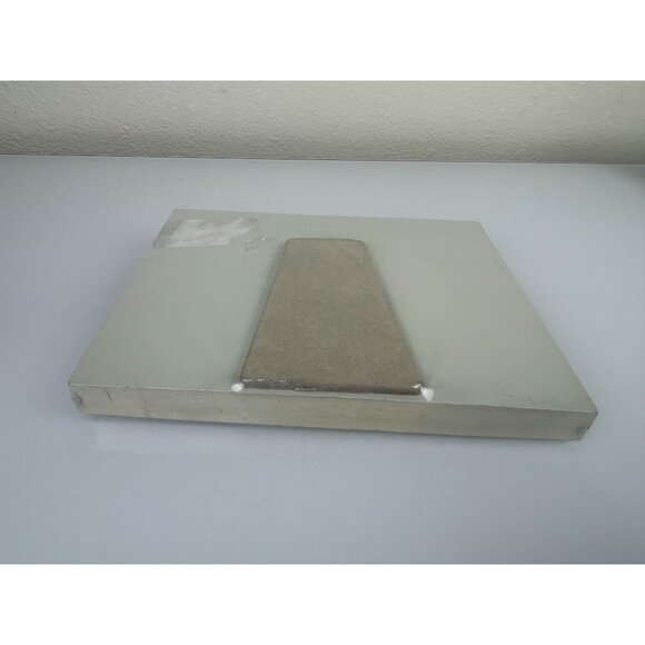 VTG Marjolein Bastin Easeled Heavy Art Plaque Bird Winter Bench Song of Hope NEW - Picture 7 of 8